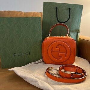Gucci Blondie Top Handle bag. Full set!